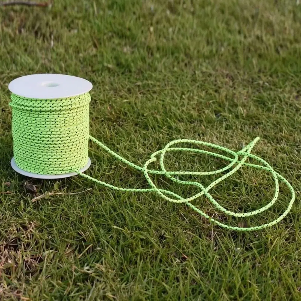 20/50M Reflective Paracord 2.5mm Parachute Cord Outdoor Camping Rope Durable Umbrella Tent Lanyard Strap Clothesline Rope
