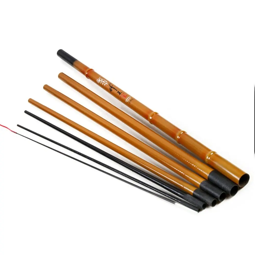 1.8/2.1/2.4/2.7/3.0/3.6/4.5/5.4/6.3m Ultralight Telescopic Fishing Rod Travel Stream Lake Hand Pole Carp Feeder Fishing Rod Tool