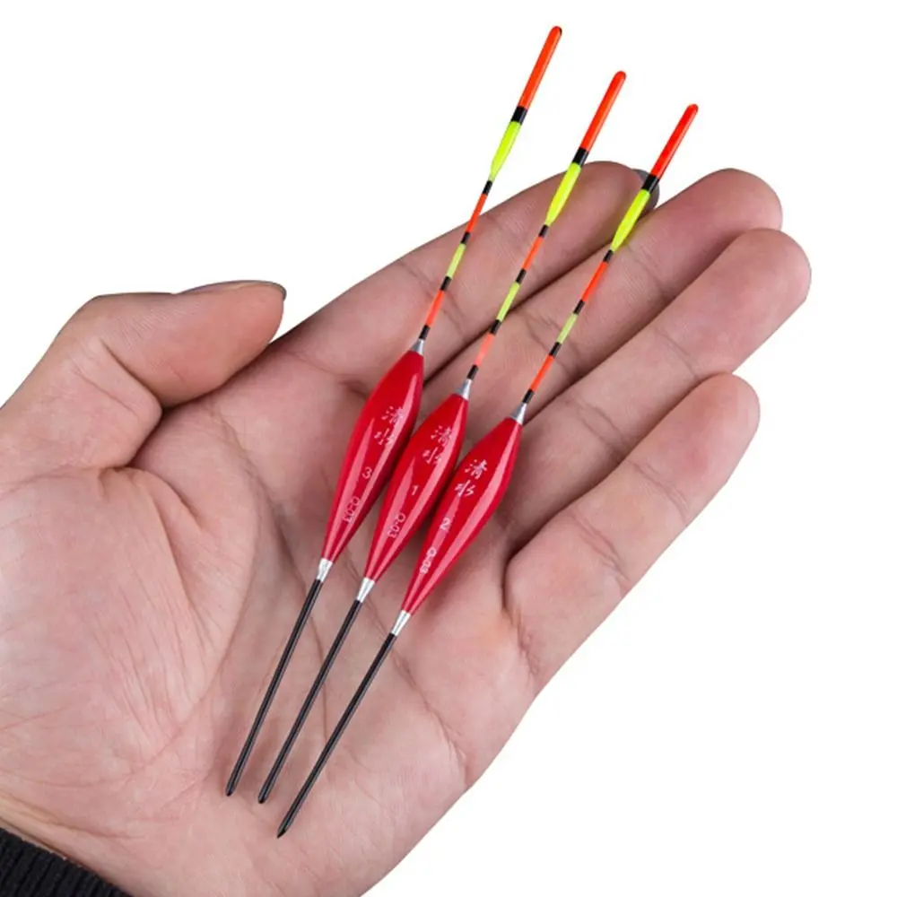5PCS Bobber Float Ice Fishing Float Superfine Workmanship Freshwater Floaters Rock Fishing Short Crucian Carp Rock Fishing Float