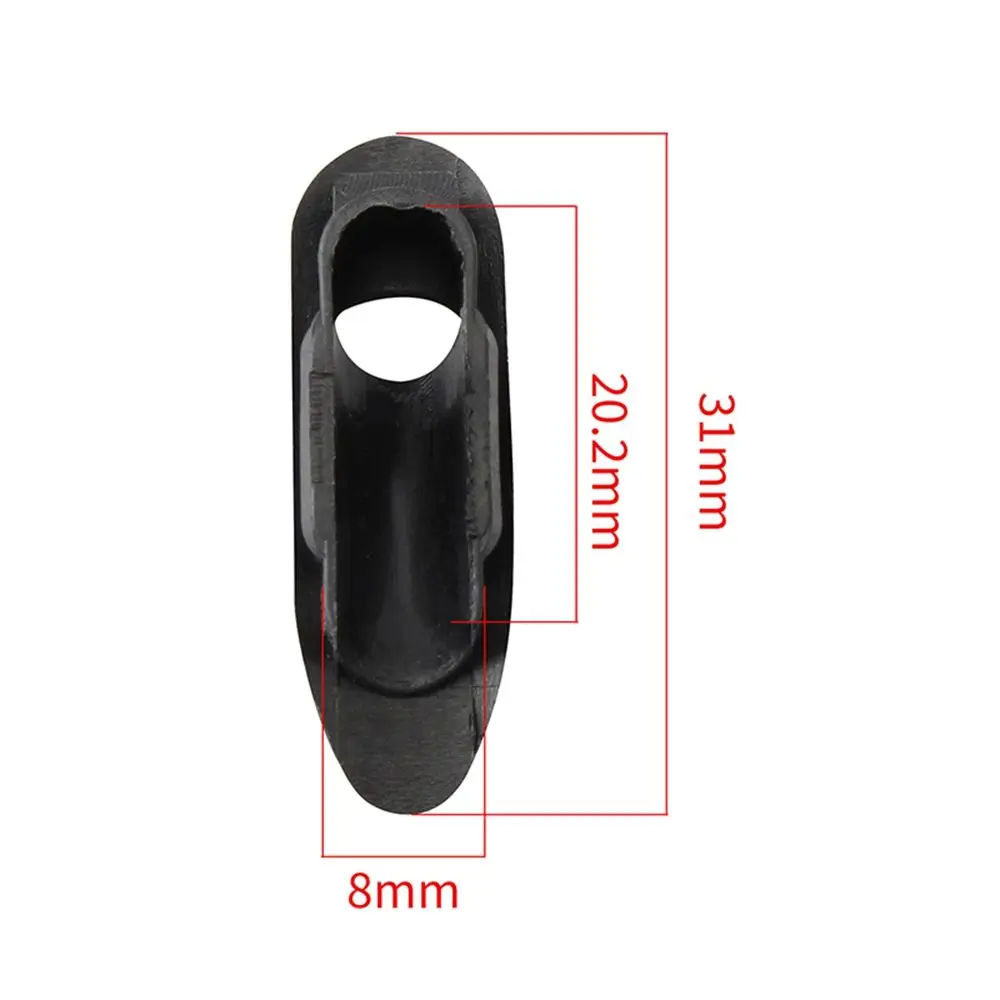 10PCS/Lot Bicycle Frame Embedded Brake Shifter Line Pipe Cable Tube Buckle Fixed Device Cycling Single Hole Wire Tube Clamp Tool