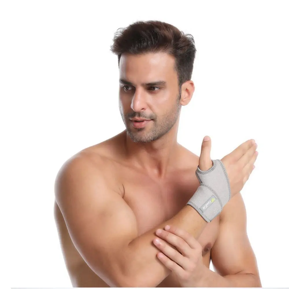 Unisex Wrist Guard Band Brace Support Carpal Tunnel Sprains Strain Gym Strap Sports Pain Relief Wrap Bandage Protective Gear