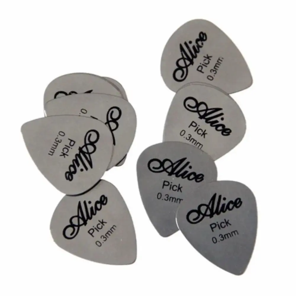 1/5Pcs Electric Guitar Bass Metal Guitar Pick Sparkling Guitar Pick Electric Guitarra Instrument Accesory Plectrum Ukulele Pick
