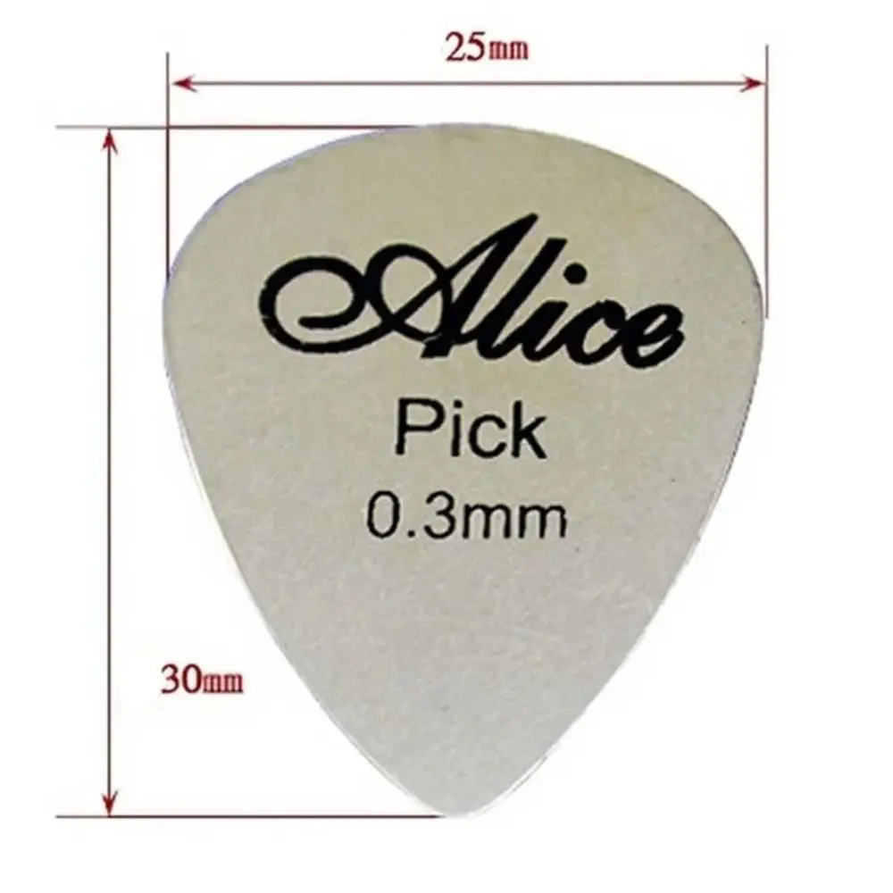 1/5Pcs Electric Guitar Bass Metal Guitar Pick Sparkling Guitar Pick Electric Guitarra Instrument Accesory Plectrum Ukulele Pick