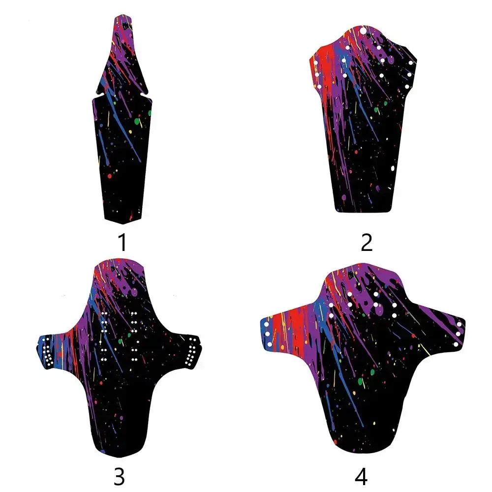 Universal Multicolor Bicycle Fender Front/Rear Bicycle Parts Bike Mudguard PP Cycling Accessories Mud Guard Wings Outdoor Sports