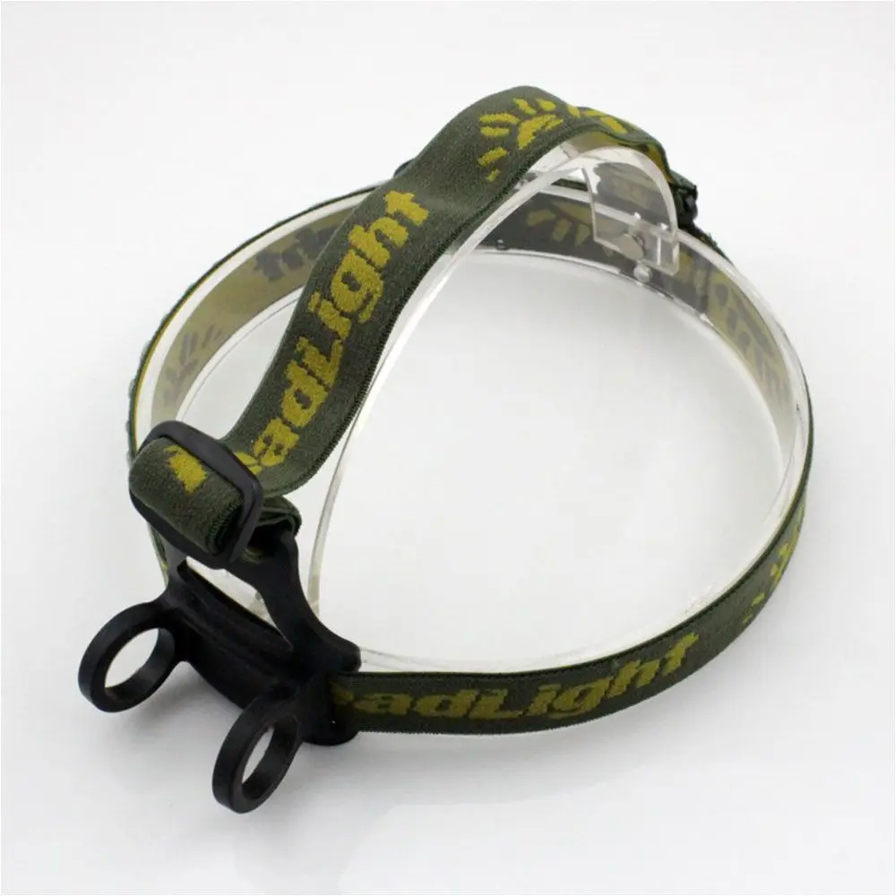 Headlamp Headband Suitable Fixing Flashlights With Outer Diameter Between 25MM and 28MM Headlight Strap Lamp Torch Mount Band