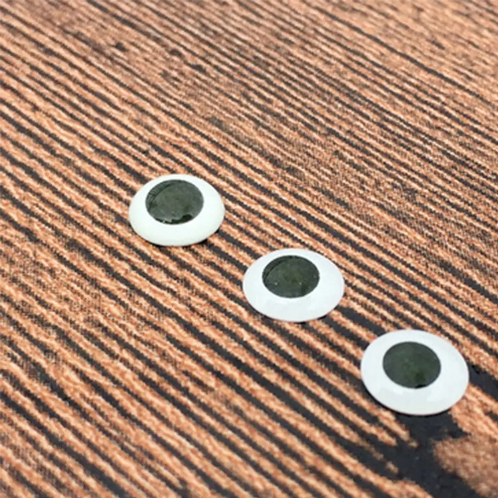 300Pcs PVC 3D Holographic Luminous Fishing Lure Eyes DIY Fly Tying Fishing Glow Bait Eyes Jigs Fishing Lure Accessory 3/4/5/6mm