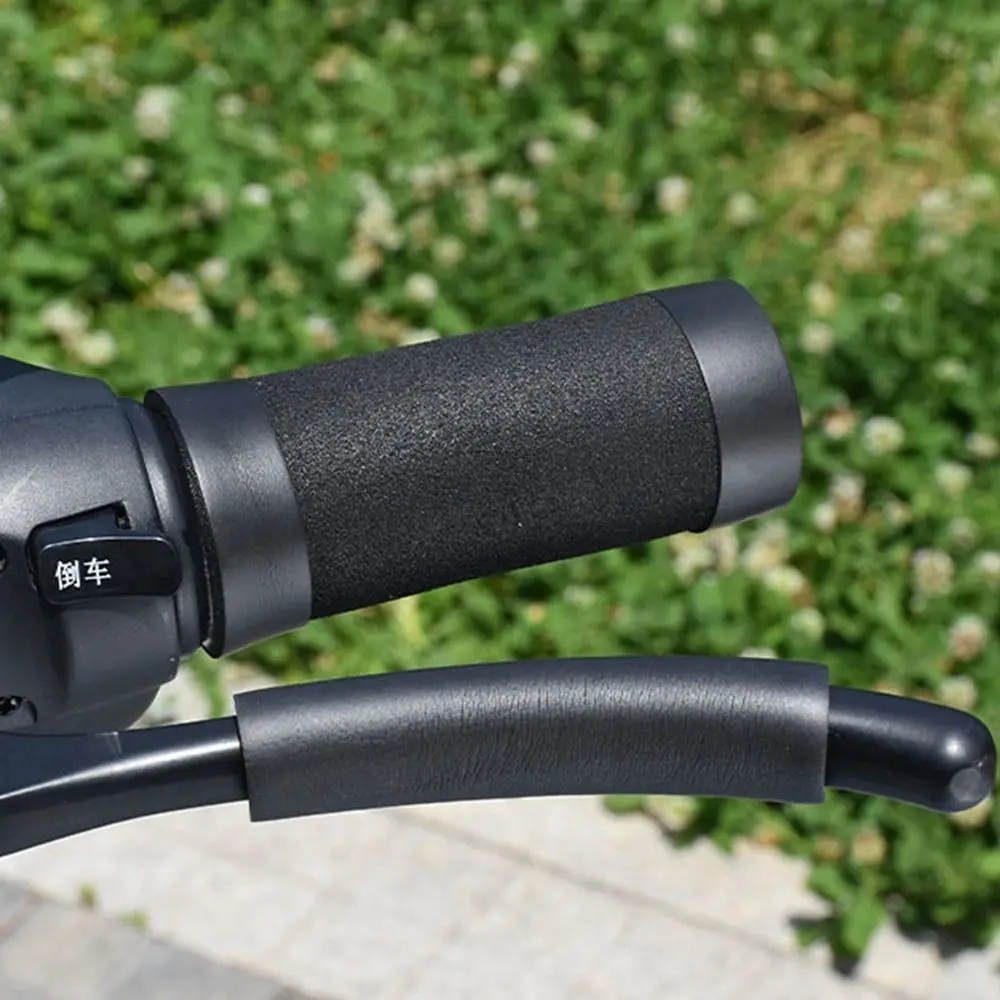 Motorcycle Frosted Universal Handlebar Cover Electric Bike Anti-slip Grip Cover Throttle Turning Handle Bicycle Handlebar Cover