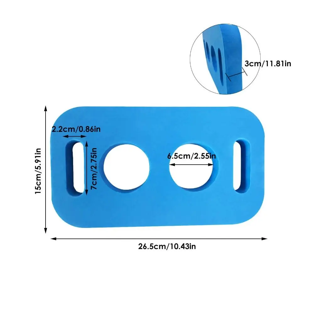 Swim Noodle Connector EVA Swimming Stick Foam Connector With 2 Cross Holes Kids Swim Noodle Accessory For Pool Chairs Accessory