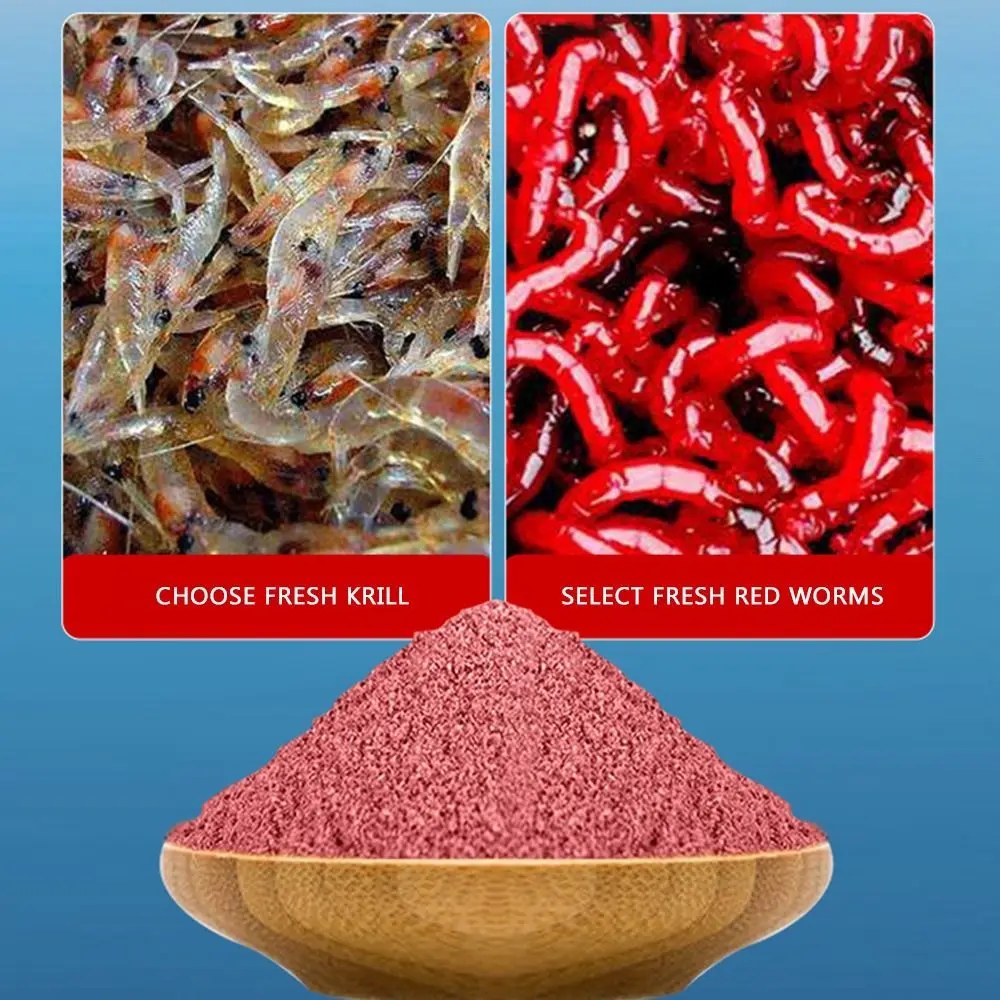 1Bag 30g Flavours Boillie additive Fishmeal Fish Buster Carp Killer Fishing Bloodworm Powder Red worm Fishing Attractant Bait