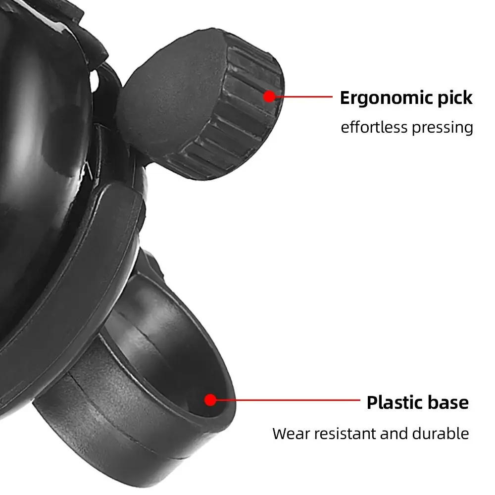 Bicycle Durable Aluminum Alloy Bell Bike Alarm Bell Black Red Blue Silver Lightweight Loud Horn Loud Speaker Cycling Accessories