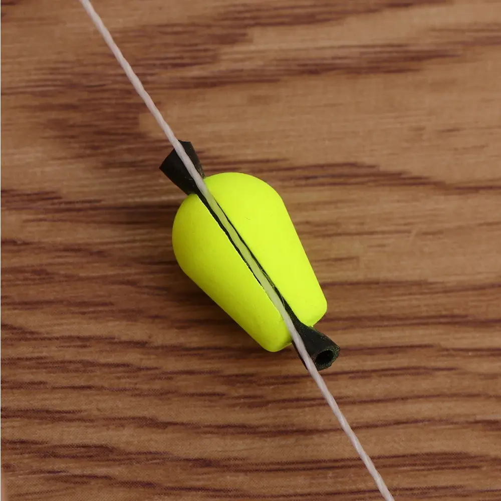 5Pcs/Lot Float Foam Tear Drop Strike Indicator For Fly Fishing Bobbers Float Water Droplets Snap-on Oval Shaped Fishing Floats
