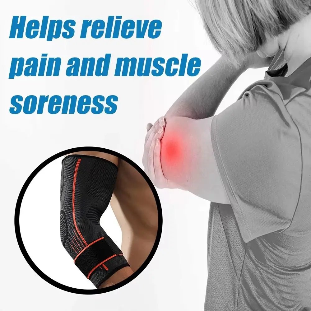 Elbow Compression Sleeve Support Brace Arm Warmers Arthritis Bandage Arm Pads Guard Stretch Safety Accessories For Women Men