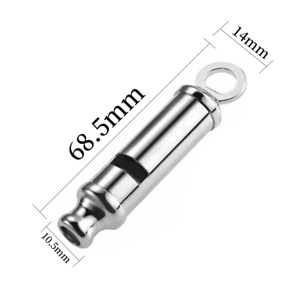 Metal Whistle Referee Sport Rugby Party Training School Soccer Football Basketball Cheerleaders Cheer Aluminum Alloy With Rope