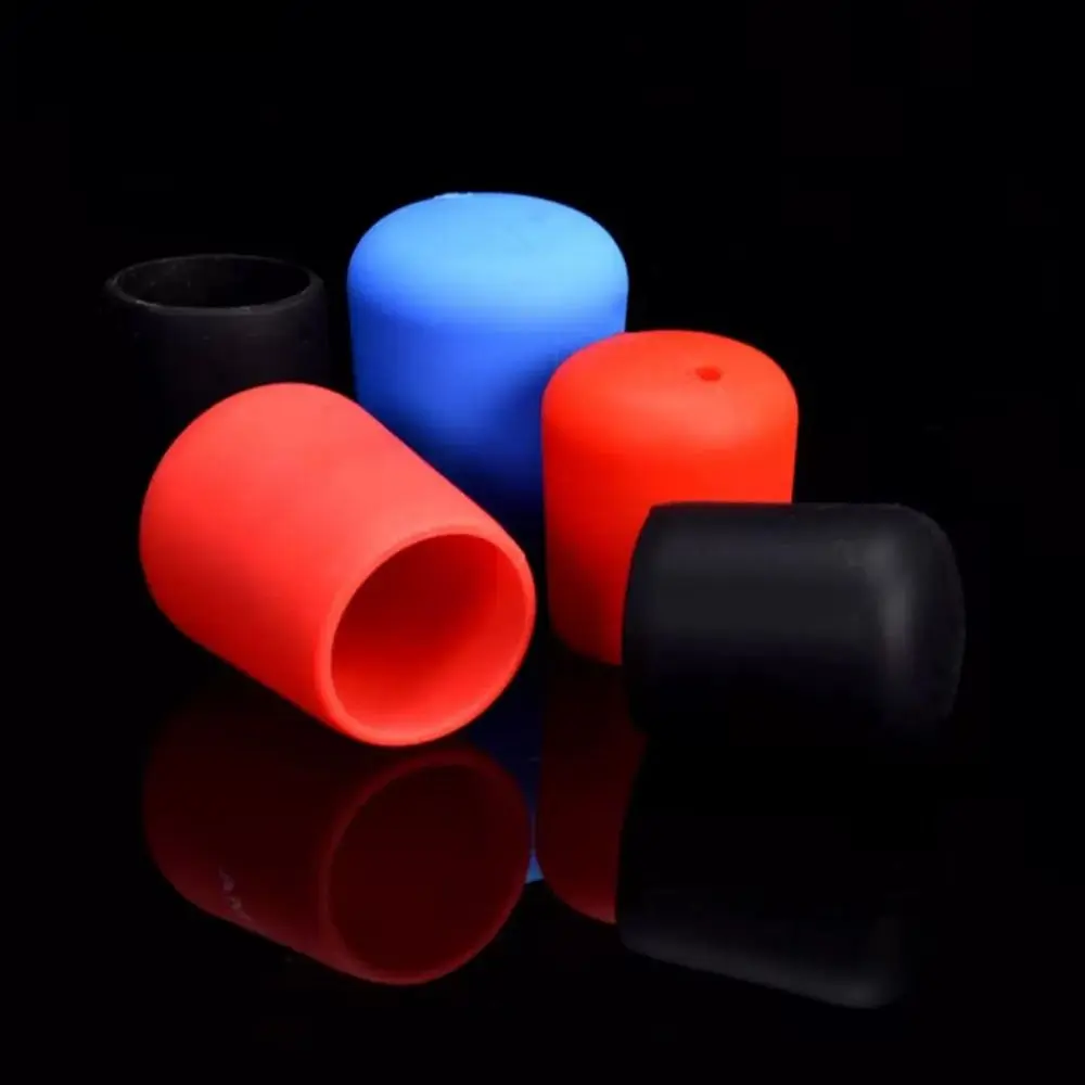 1PC Fishing Rod End Cap Silicone Plug Cover Fishing Rod Tail Plug Protector Case Strong Elasticity Fishing Tackle Accessories