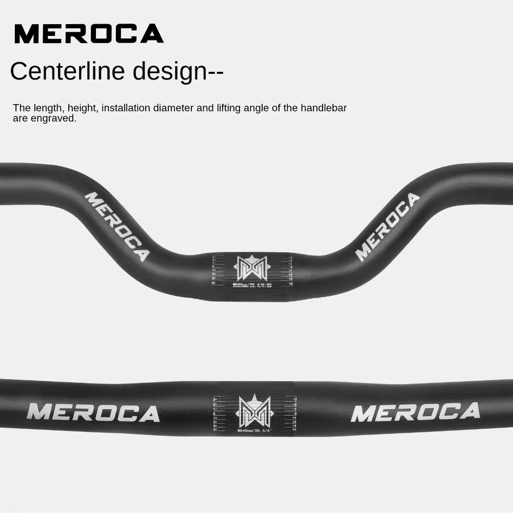 Mountain Bike Handlebar Straight/Swallow Aluminum Alloy Bicycle Riser Handlebar 25.4X540/580mm Bicycle Parts Cycling Accessories