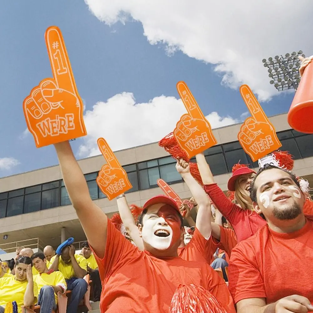 1Pcs Cheerleading Inspiring Giant Foam Finger Foam EVA Cheering Hand Large Atmosphere Cheering Event Foam Gloves Accessories