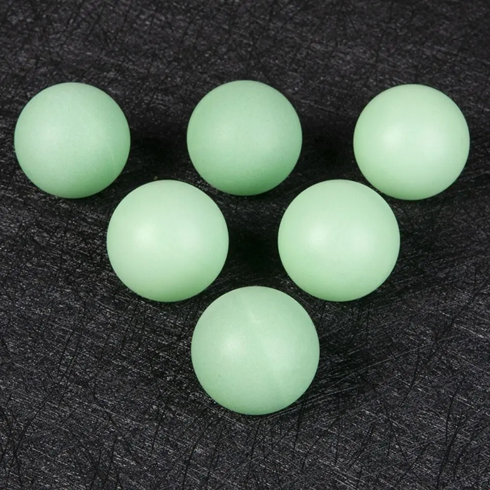 10PCS New Material Luminous Ping Pong Ball ABS Durable Pingpong White Balls Indoor Outdoor Competitions High Elasticity Balls