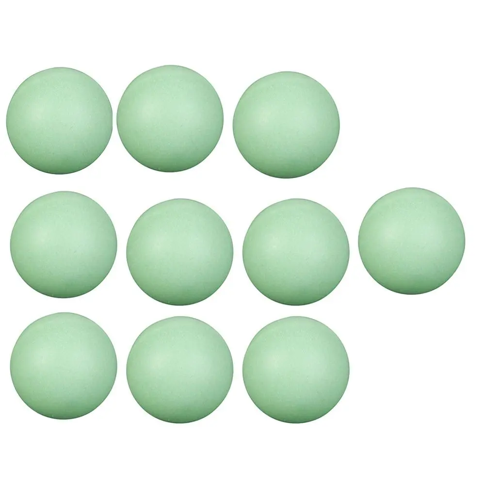 10PCS New Material Luminous Ping Pong Ball ABS Durable Pingpong White Balls Indoor Outdoor Competitions High Elasticity Balls