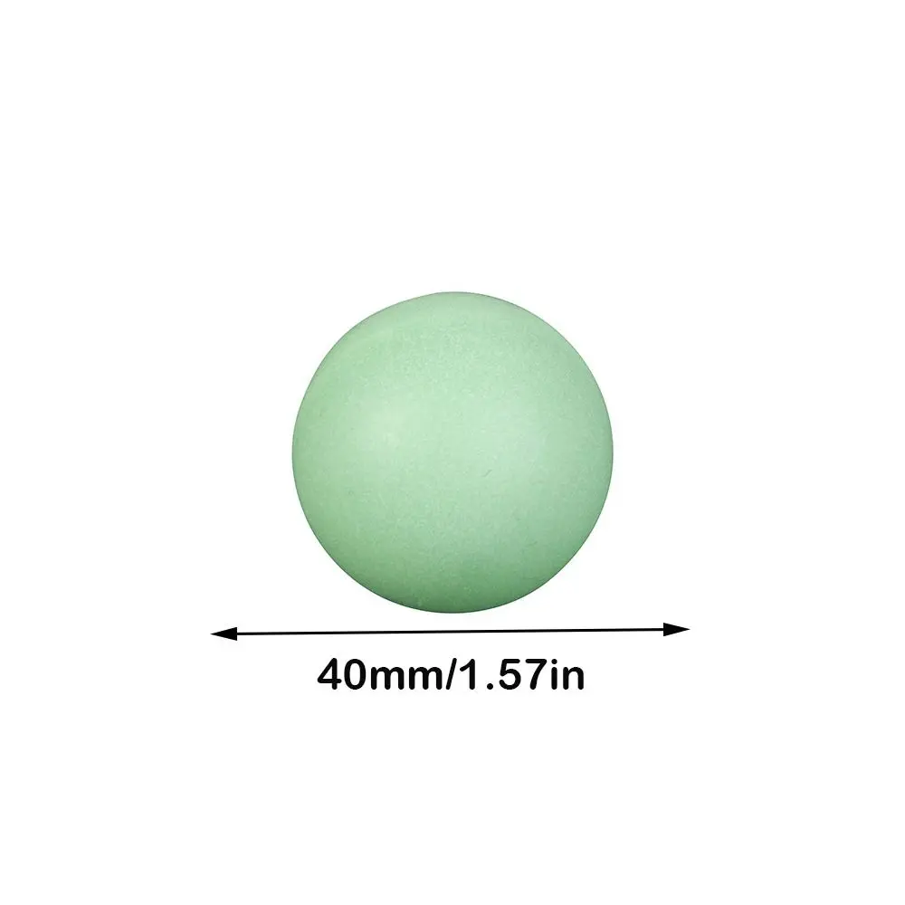 10PCS New Material Luminous Ping Pong Ball ABS Durable Pingpong White Balls Indoor Outdoor Competitions High Elasticity Balls