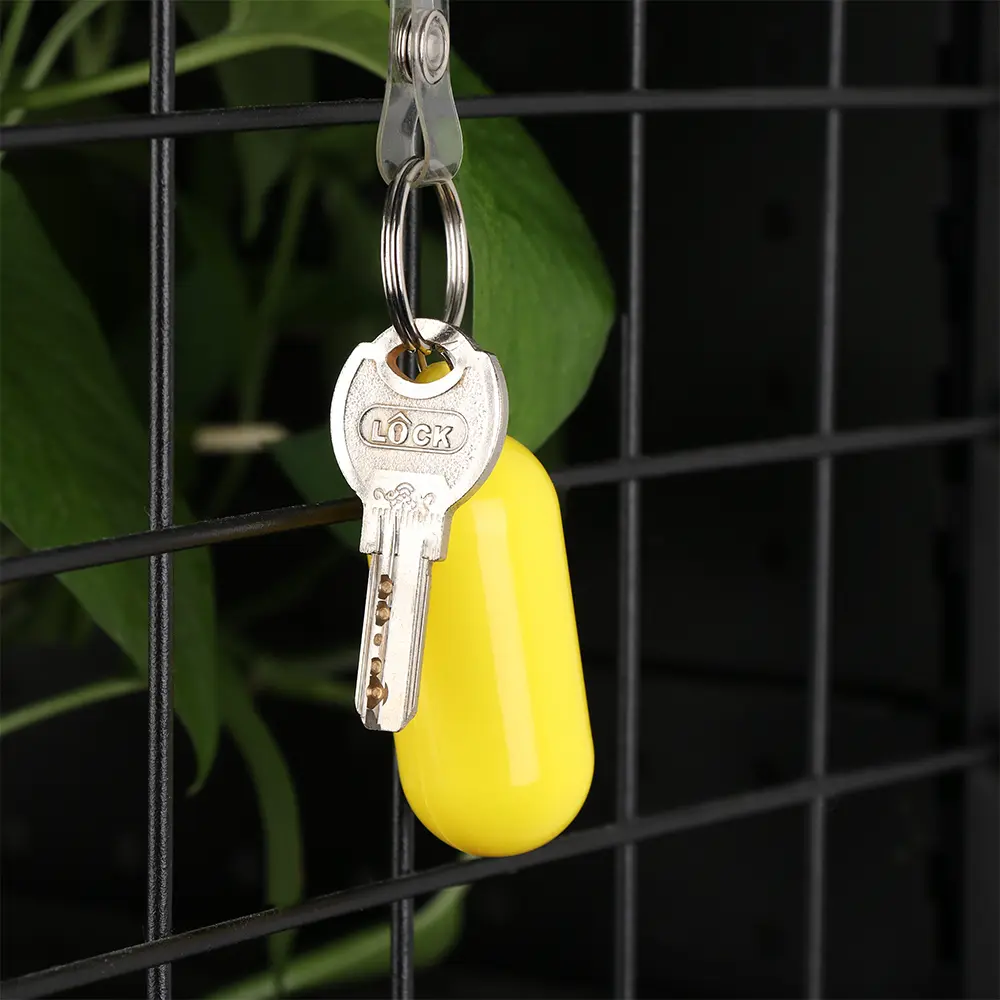 1/2PCS Plastic PS+Metal Floating Key Ring Kayak Keychain Buoyant Keyring Marine Sailing Float Keys Buckle Rowing Boats Tools
