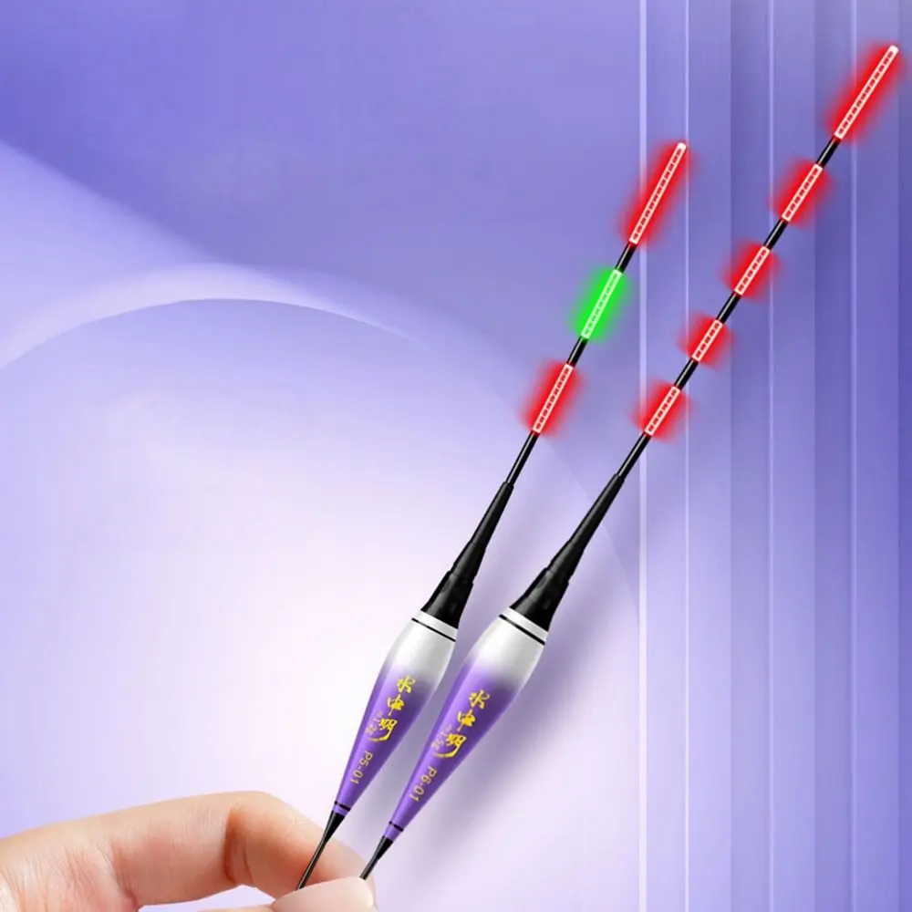 Day Night Dual-use Fishing Float Highly Sensitive Shallow Water Ultra-Short Luminous Fish Float Outdoor Fishing Accessories