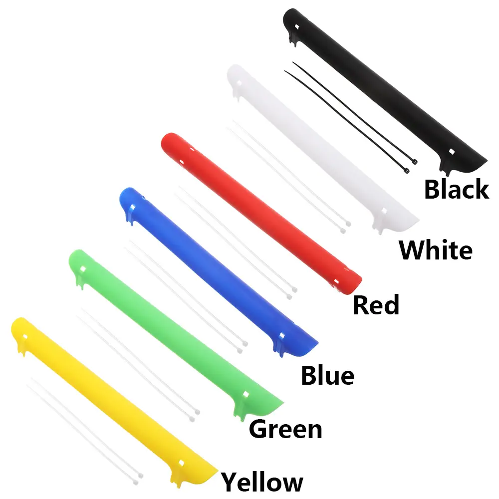 1PC Colorful Plastic Bike Chain Guard Protector Cycling Chain Stay Protector Care Frame Cover Guard Bicycle Riding Parts