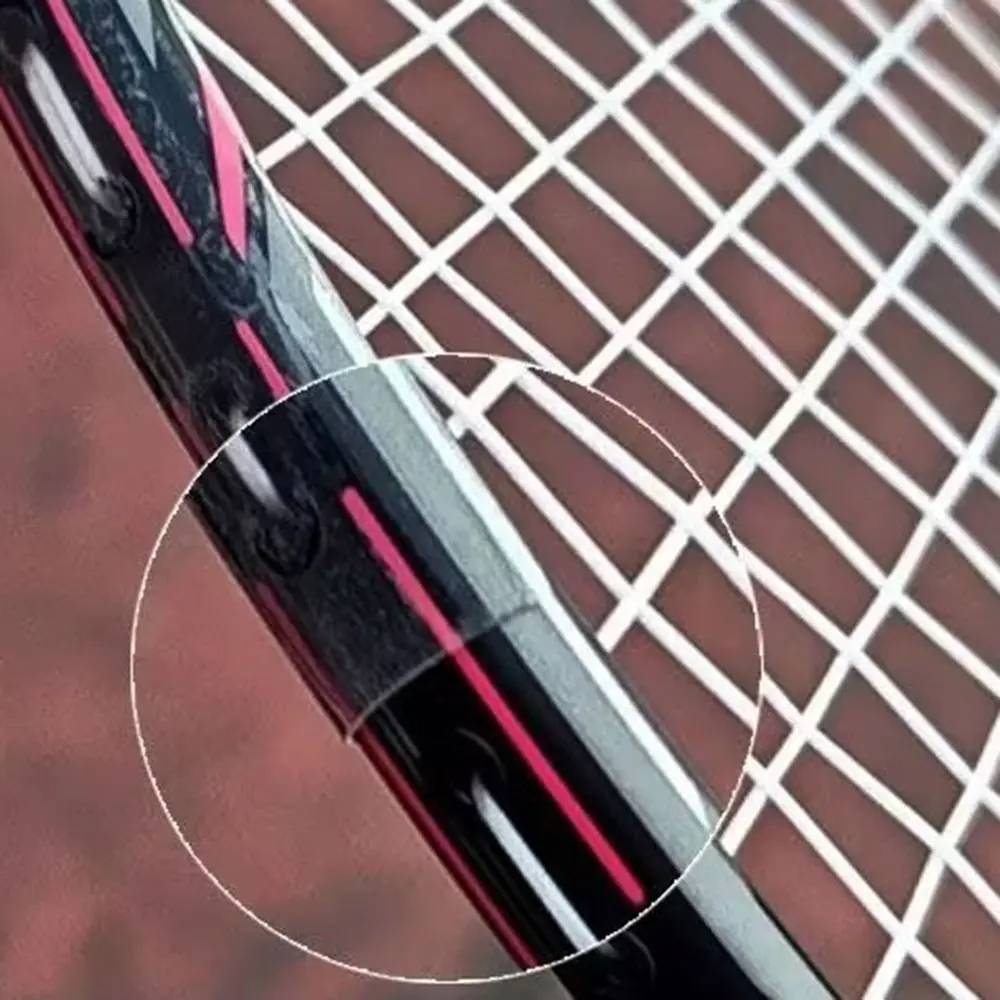 Invisible Badminton Racket Head Edge Protector Tape Self Adhesive Anti Paint Off Wear Resistant Sport Badminton Accessories