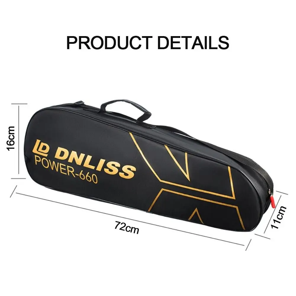 Badminton Accessories Thick Badminton Racket Bag Oxford Portable Racket Protective Cover Racket Carrying Bag Sport Bags