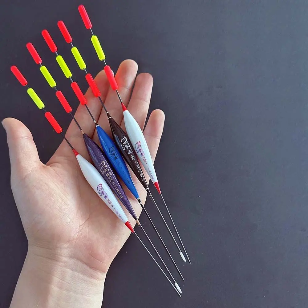 Three-mesh Fishing Float Highly Sensitive Shallow Water Ultra-Short Fish Float Eye-catching Float Outdoor Fishing Accessories