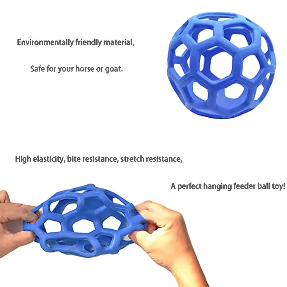 Hay Feeder Equine Horse and Pony Treat Ball Goat Hay Hanging Feeding to Sheep Feeding Dispenser Feeding Toy for Horse Cattle