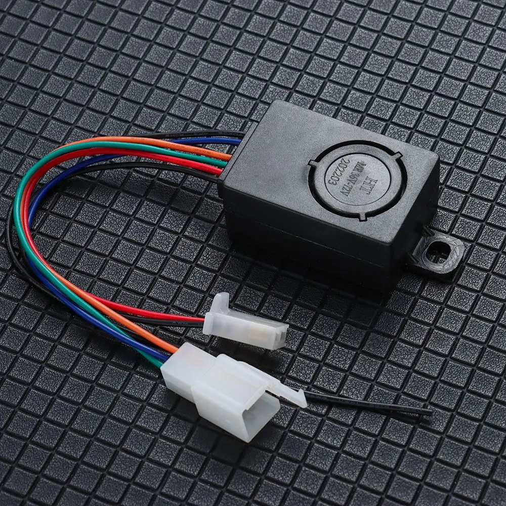 36-72V E-Bike Alarm System Two Remote Control Electric Bicycle Security Motorcycle Scooter Anti-Theft Replacement Refitting Part
