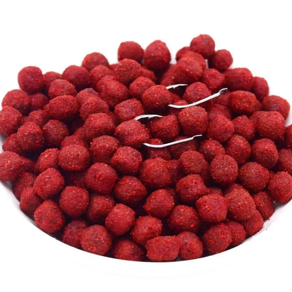 Particle Fishing Lure 330 PCS 4mm 120PCS 6mm Granular for 1#-10# Hook Carp Feed Pesca Bite Fish Attractant Meal Food Soft Bait