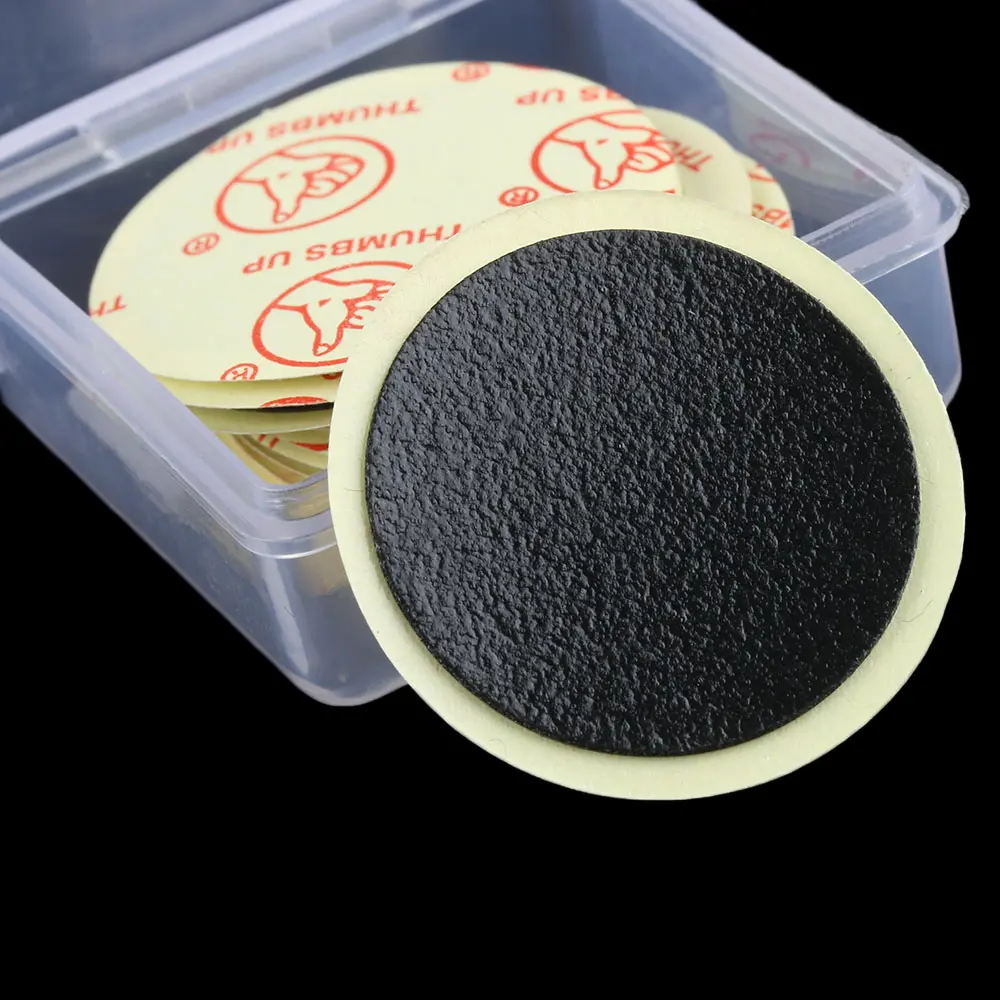 10PCS No-Glue Rubber Quick Drying Bike Tire Patch Metal Tire Chip Repair Fix Kit Flat Tyre Tube Glueless Patch Kit Bicycle Tools