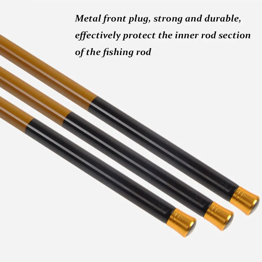 Fishing Rod Handle Protective Case Lure Rod Butt Caps Front Cover Stopper Plug End Protector Outdoor Fishing Accessories