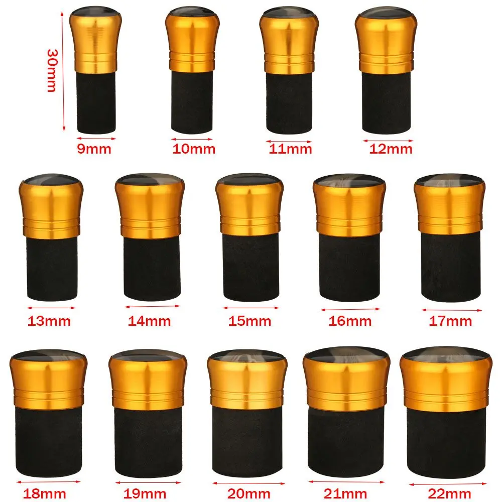 Fishing Rod Handle Protective Case Lure Rod Butt Caps Front Cover Stopper Plug End Protector Outdoor Fishing Accessories