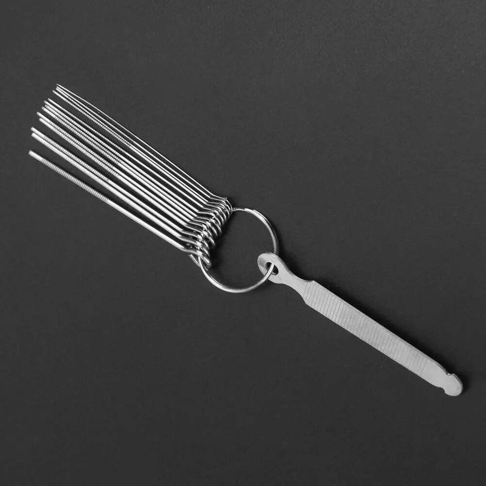 1 Set Professional Guitar Nut Slotting File Kit DIY Slot Filing Set Stringed Instruments Guitar Accessories Guitar Repair Tools