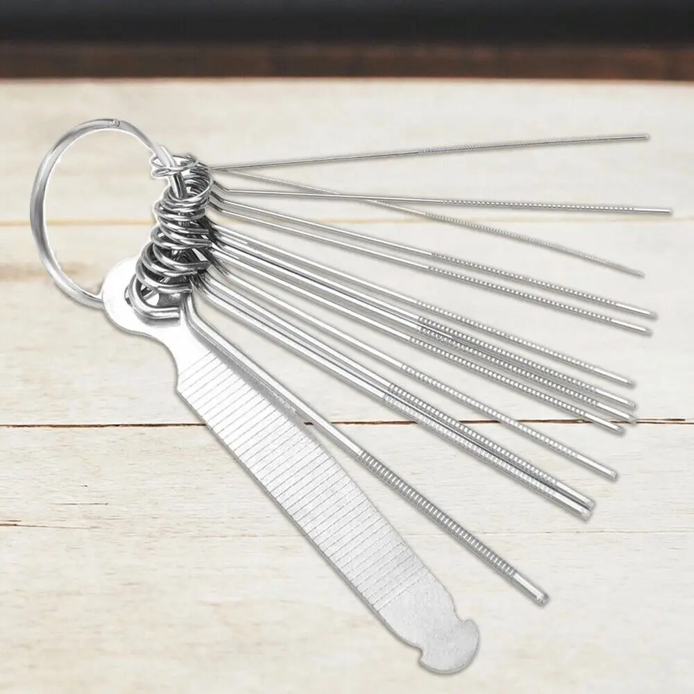 1 Set Professional Guitar Nut Slotting File Kit DIY Slot Filing Set Stringed Instruments Guitar Accessories Guitar Repair Tools