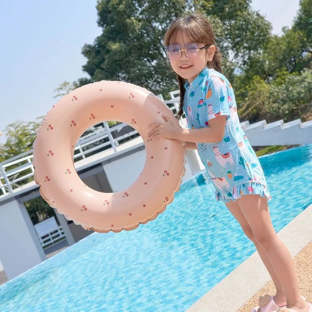 Children Summer Swimming Ring Baby Cartoon Swim Ring Tube Inflatable Toy For Kids Children Swimming Circle Float Pool Beach Toy
