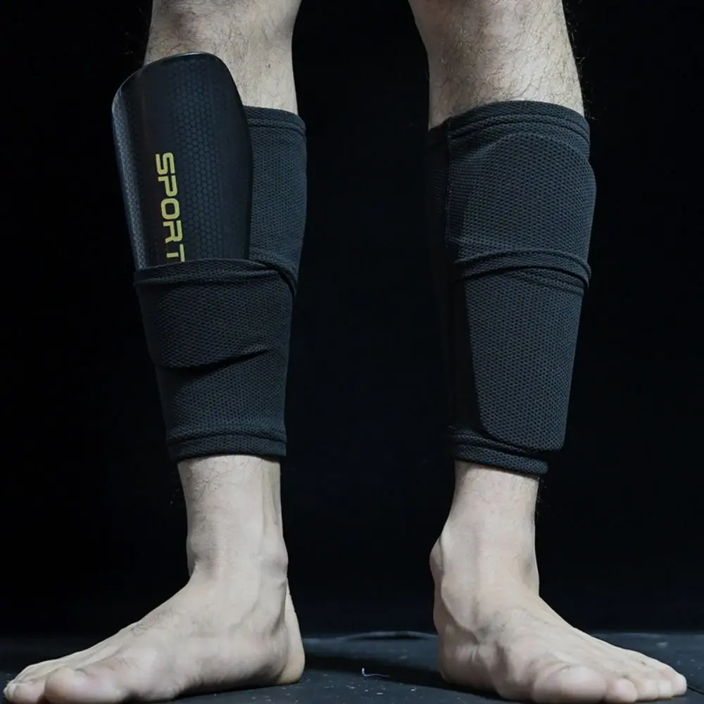 1 Pair Football Shin Holder Soccer Shin Pads Cover Leg Protector Leg Guard Shin Guard Pads Kids Boys Men Sportswear Accessories