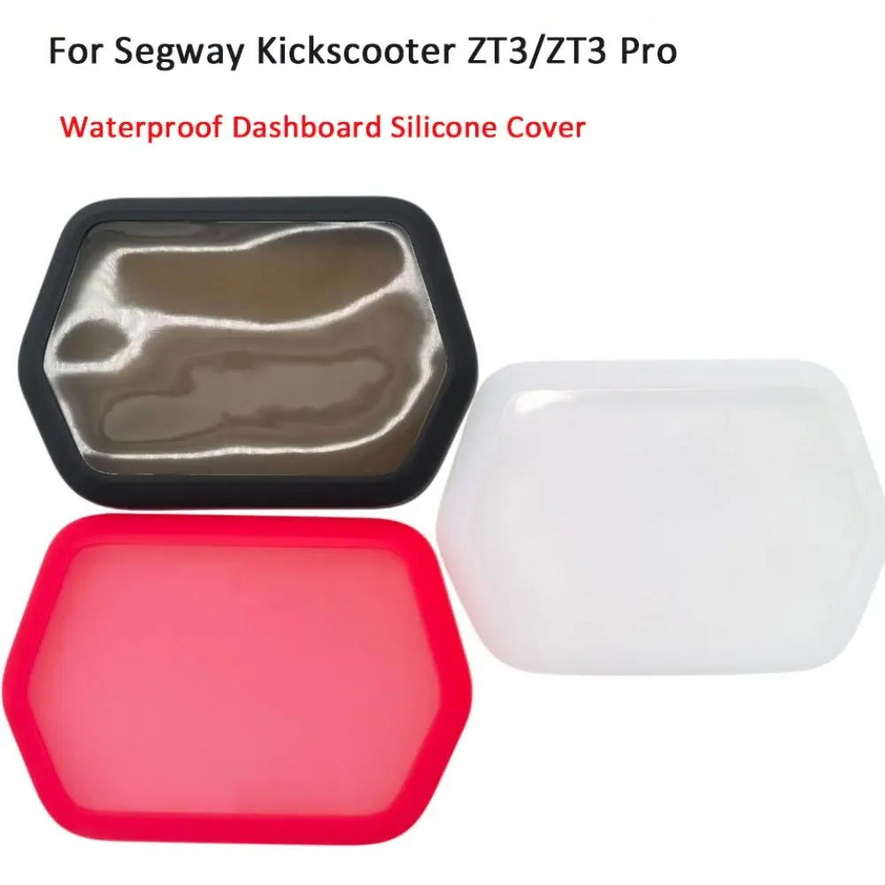 Dashboard Waterproof Dustproof Silicone Cover Durable Electric Scooter Accessories Scratch Proof for Segway Ninebot ZT3/ZT3 Pro