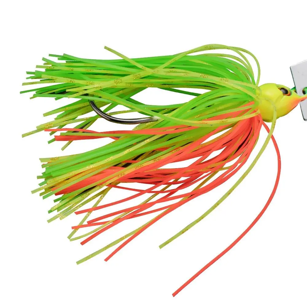 2024 bass pike walleye Beard fishing lure Walleye 7.5CM 7g/8cm 12g Buzzbait Silicone Skirt tassel spinner bait Sea fishing