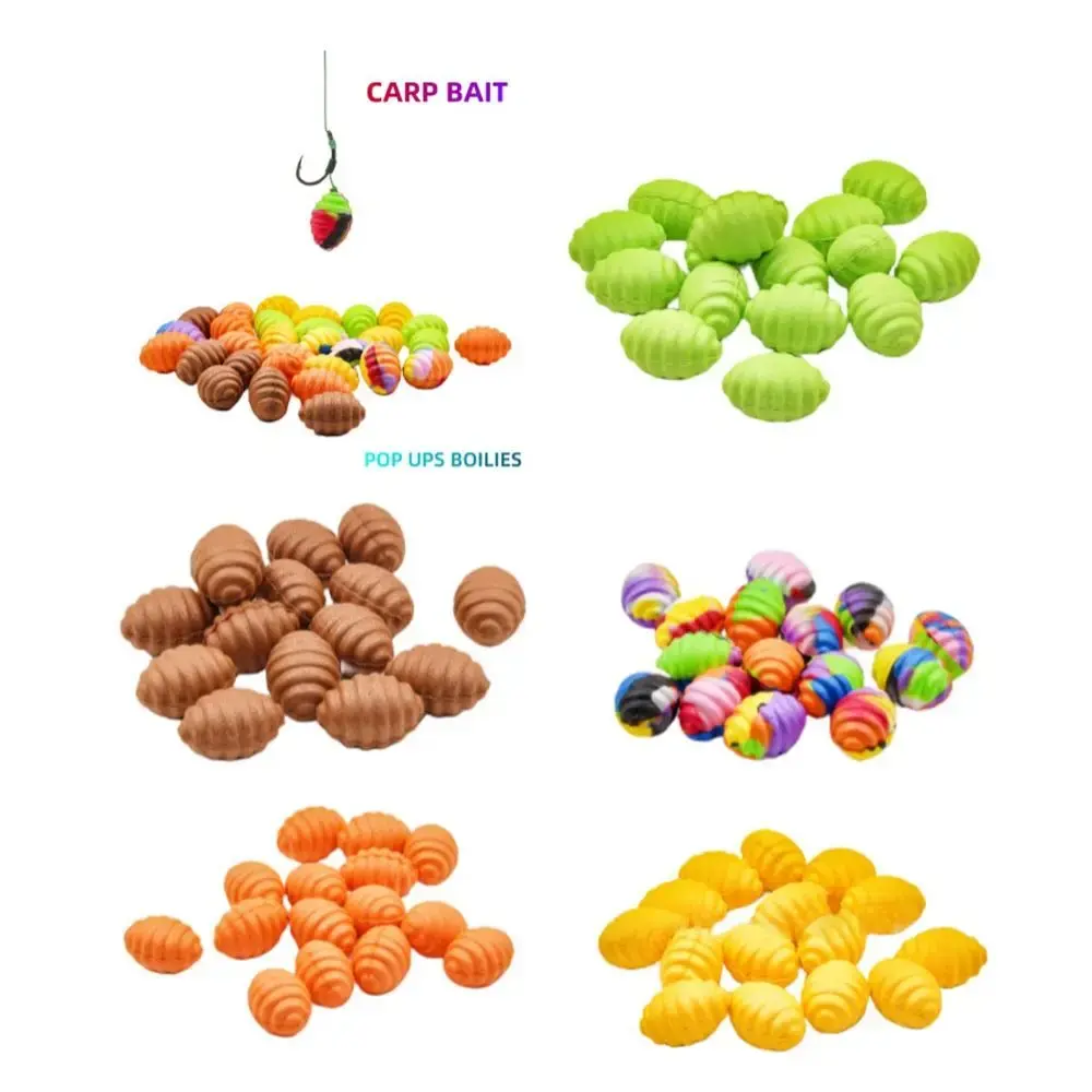 8pcs Carp Hair Zig Rig Method Carp Fishing Bait Boilie Fishing Feeder Zig Rig Fishing Boilies Bait Freshwater Bait Method Feeder