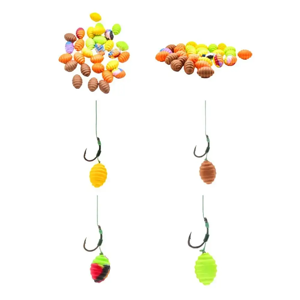 8pcs Carp Hair Zig Rig Method Carp Fishing Bait Boilie Fishing Feeder Zig Rig Fishing Boilies Bait Freshwater Bait Method Feeder