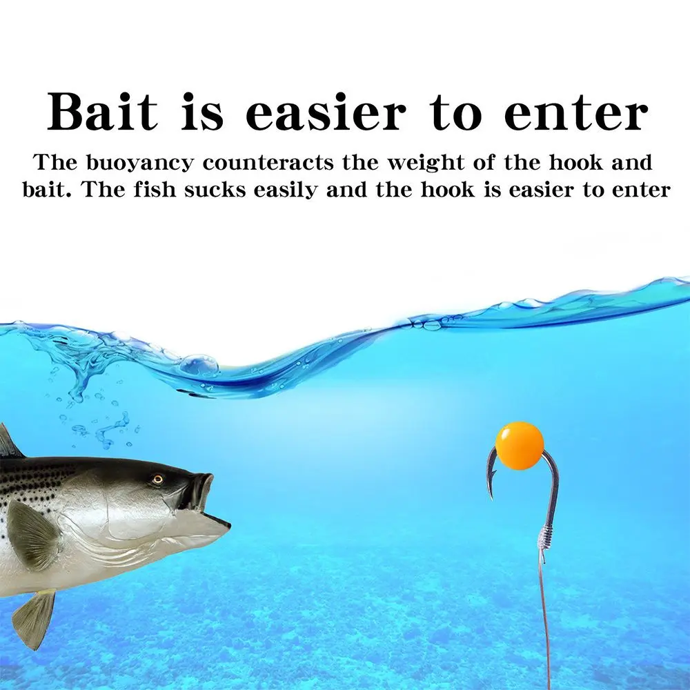2024 Fishing Tackle With Box Fishing Jelly Bait Fish food Artificial Carp Bean Boilies Fruity Flavor Beads