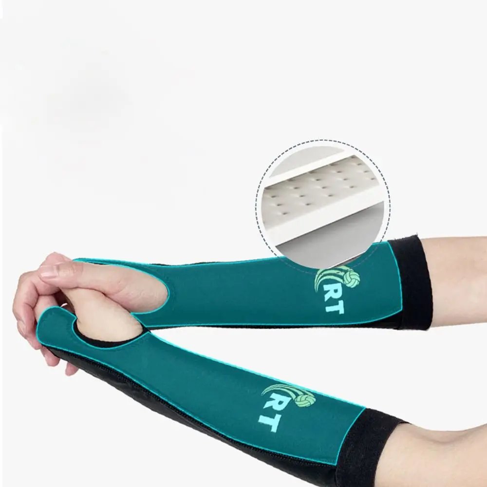 NEW Padded Volleyball Arm Sleeves Elastic Unisex Forearm Hitting Sleeves Breathable Anti-slip Volleyball Wrist Support Sports
