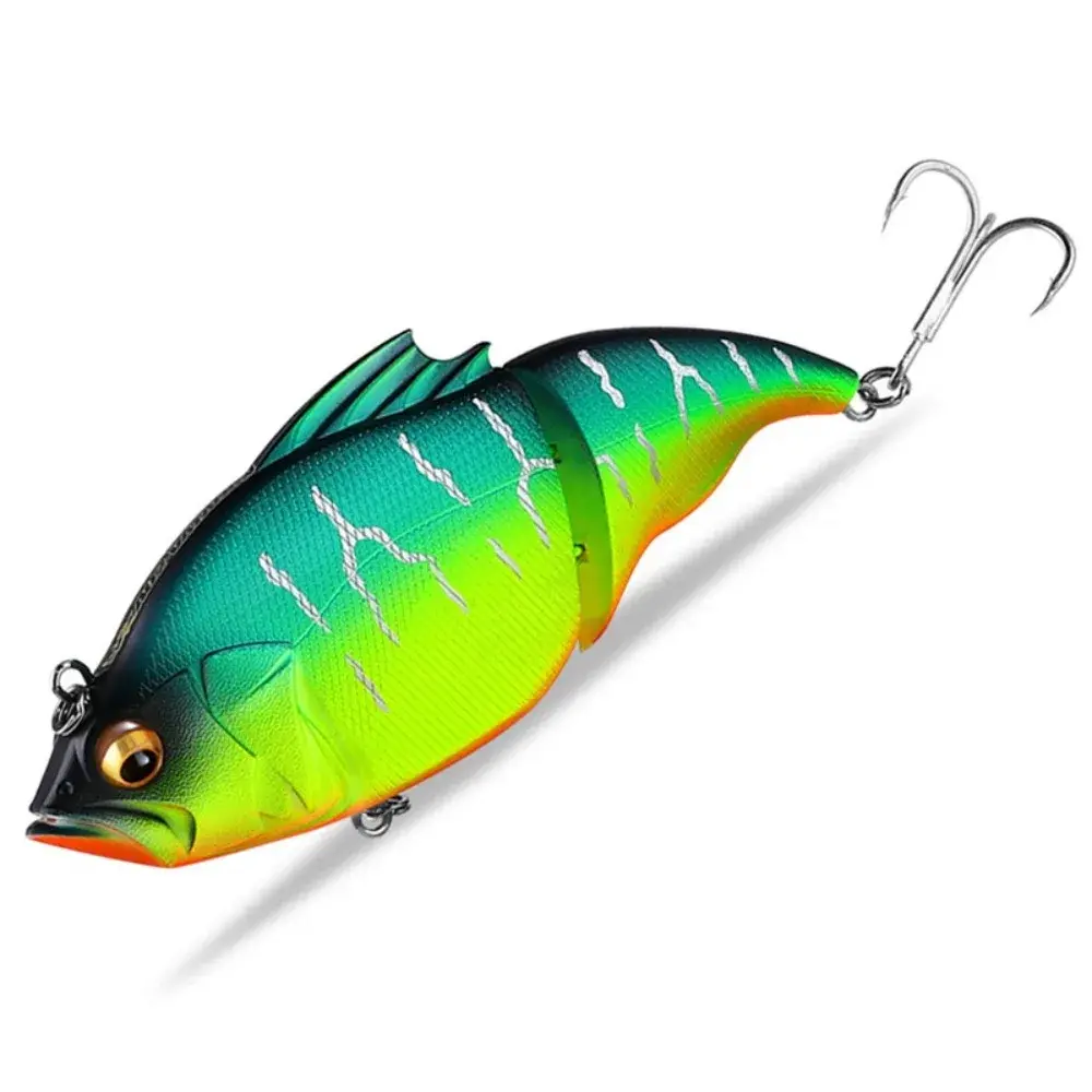 New 41g 115mm Trout Swinning Bait Ultra Large 2-section 2 Joint Fishing Lure VIB Vibration Wobbler Floating Fishing Lure