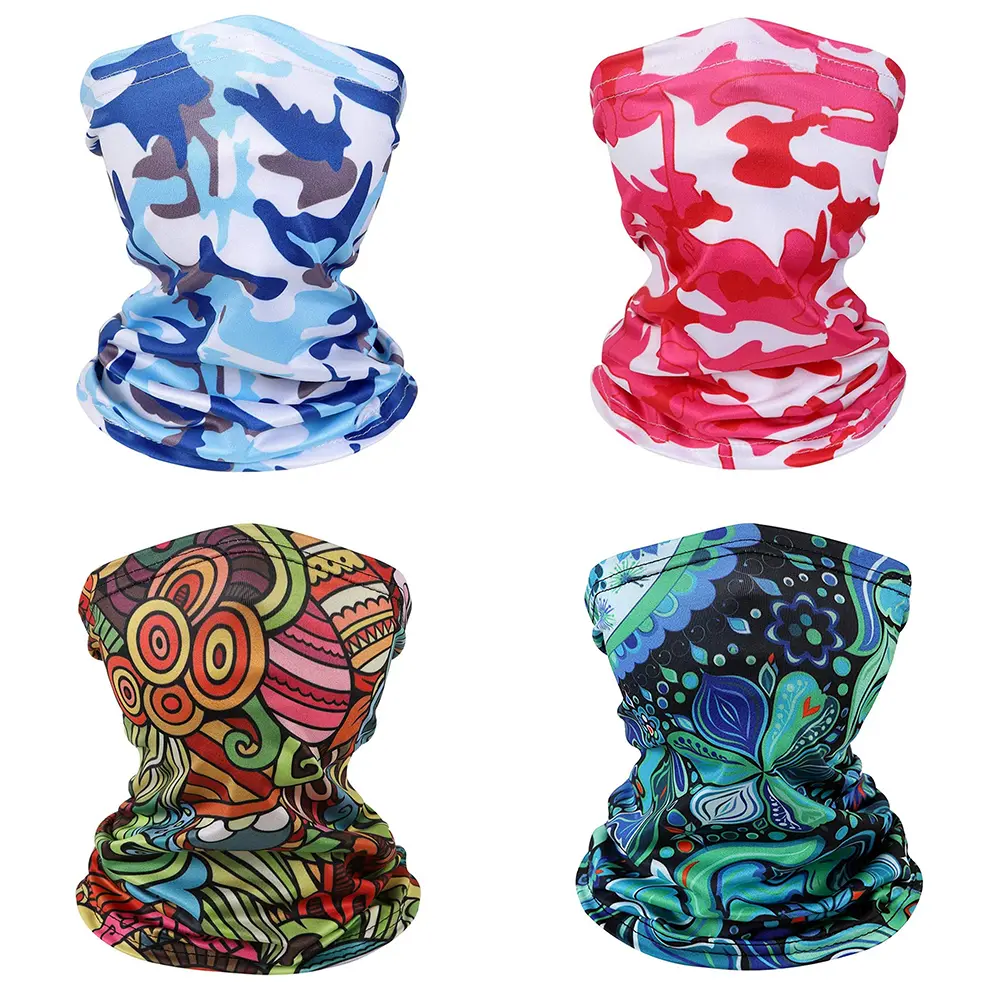 1PC Kids Winter Face Mouth Mask Neck Cover Magic Scarf Children Face Covering Warm Bandana Headbands Outdoor Cycling Accessory