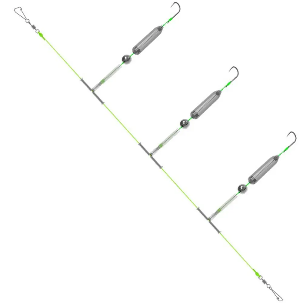 1PC 3 Hooks Fishing Hair Rigs Hook Iseni hook barb Carp Fishing Hook Suspension Ready-to-Use Carp Rigs Fishing Lure