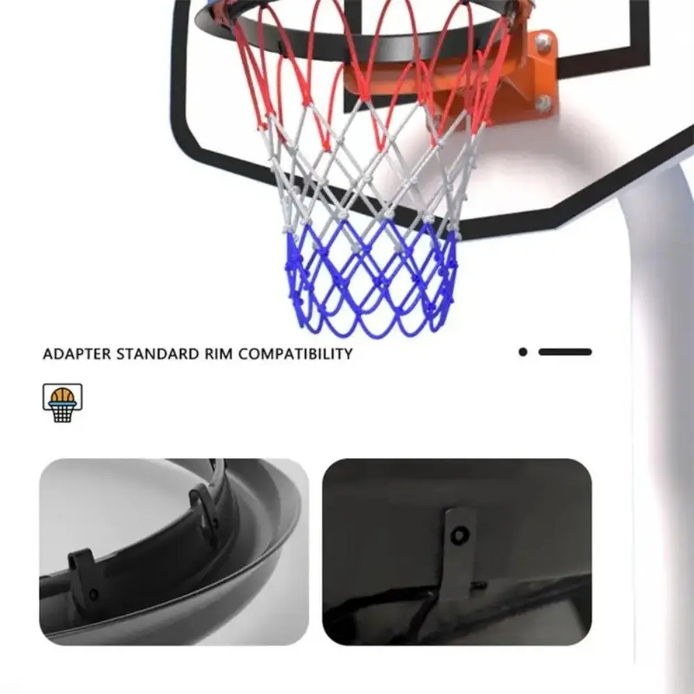 Pu Portable Basketball Net Basketball Accessoriesportable Portable Professional Basketball Net No need for Adjustment