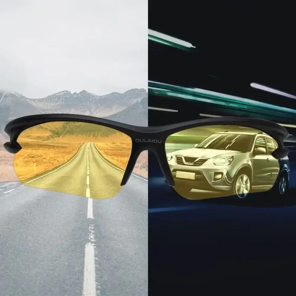 Trendy Plastics Sports Sunglasses Cycling Fishing Y2K Sunglasses Driving Eyewear for Men Women